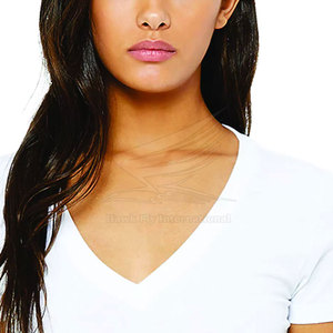 Nouvel Arrivage : T-shirt Décontracté en Toile pour Femme – Respirant, Tendance Estivale, 100% Coton, Manches Courtes - Product Image 4