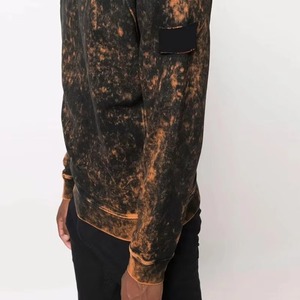 Sudadera con Capucha Clásica Urbana para Hombre, Lavado Ácido, Ajuste Atemporal, Forro Suave, Estilo Urbano Refinado, Bordado 3D, Ecológica, Talla Grande - Product Image 4