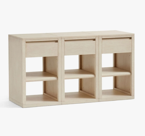Buffet moderne en bois blanc avec porte vitrée, meuble de rangement, buffet minimaliste pour salle à manger, qualité d'exportation - Product Image 3