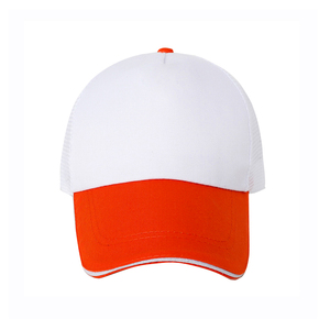 Stock 5 Panel Structured <b>Baseball</b> <b>Cap</b> Diagonal Cotton Weave Custom Logo Two Tone Quick Shipment - Product Image 2