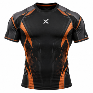 Maillots de protection pour hommes MMA et entraînement |   Bordeaux, bleu, vert, orange, noir, violet |   Fabricant OEM ODM |   Vêtements de sport |   Sublimation | - Product Image 1