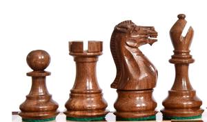 Piezas de ajedrez Staunton Serie Player 3.0 Rey en madera de Sheesham y cedro con damas adicionales al mejor precio - Product Image 4