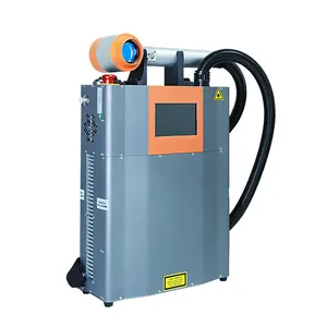 New Commercial Portable Industrial Corrosion Handheld MOPA Type Pulse Fiber Laser Cleaning Machine for Rust Removal