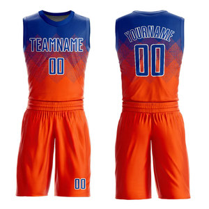 Ensemble d'uniformes de basketball d'été grande taille pour hommes, respirant, 100 % polyester, maillot et short, couleurs personnalisables, tenue de sport d'équipe haute performance - Product Image 4