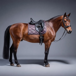 Almohadillas de Montar Ligeras OEM de Lona Lisa Teñida con Relleno de Poliéster y Forro Polar - Product Image 1