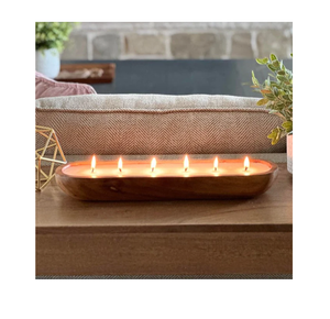 Nouvelle Arrivée : Bol à Bougie en Bois pour la Maison, Mariages, Célébrations, Contenant Artistique pour Bougies et Pâte à Bougie, Idéal pour Tables de Restaurant et Cafés - Product Image 2