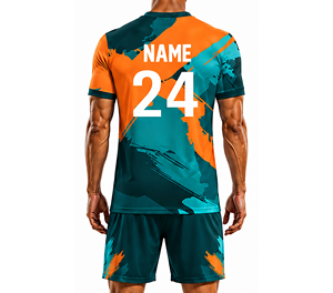 Maillot de football vintage rétro, ensemble de maillots de club classiques, qualité supérieure, tissu respirant à séchage rapide, logo personnalisé - Product Image 5