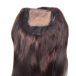 Topper 4x4 para mujer, cabello Remy indio, peluca topper, rizo Yaki Jerry, onda corporal, rastas, onda profunda, cabello Taz, extensión de cabello BD - Product Image 1