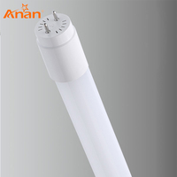 Tube LED T8 Super Lumineux 1200mm Corps en Plastique 6500K 1500mm 9W 18W Nano Tube LED