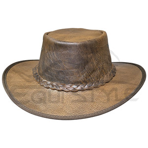 Sombrero de Cuero Plegable, Ligero, de Ala Ancha, Estilo Western, Hecho a Mano, para Viajes al Aire Libre, Fabricación OEM, Sombreros de Vaquero al por Mayor - Product Image 2