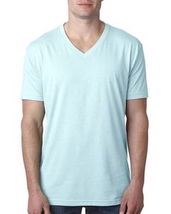 Camiseta de manga corta para hombre con cuello en V - Product Image 1