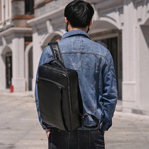 Mochila de Cuero Genuino Personalizada, Impermeable, para Viajes, Portátil, de Lujo, para Negocios, para la Escuela, LBK-0107 - Product Image 4