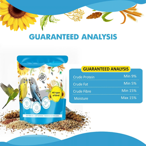 Mélange de graines pour oiseaux de qualité supérieure pour toutes les tailles d'animaux domestiques et d'oiseaux sauvages, mélange de céréales et de graines naturelles nutritives, nourriture quotidienne pour oiseaux, vente en gros OEM ODM - Product Image 4