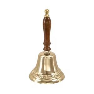 Campana de mano con mango de metal para mostrador, campana de servicio para recepción, hotel, restaurante, campana para llamar a los huéspedes - Product Image 2