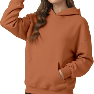 Sudadera con Capucha de Doble Estilo y Manga Larga para Mujer, de Alta Calidad, Tendencia en Moda, Venta al Por Mayor - Product Image 1