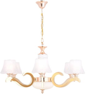 Lustre de plafond moderne et minimaliste noir à plusieurs bras, avec globes en verre ambre chaud, disponible à prix de gros. - Product Image 2