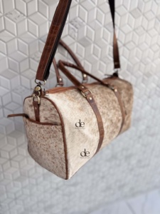 Bolsa de Viaje Unisex de Cuero Vacuno de Diseño Único con Estampados de Animales, de Alta Calidad, Gran Capacidad, Multifuncional y Hecha a Mano - Product Image 6