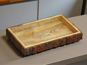 Plateau en bois de qualité supérieure, best-seller, écologique, durable, fait à la main, décoration de cuisine et de maison, cadeau, fournisseur en gros - Product Image 4