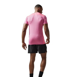 Nouveaux vêtements de sport pour la gym, coupe ajustée, légers, 180 g/m², extensibles, col rond, t-shirts de sport pour hommes - Product Image 3