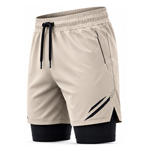 Shorts de bain d'été pour hommes, imperméables, à séchage rapide, légers, avec poches, pour la plage et le surf, personnalisables en usine - Product Image 5