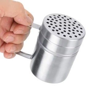 Salero y Pimentero de Acero Inoxidable con Asa, Especiero Metálico, Botella Comercial para Condimentos de Restaurante, Polvillo de Azúcar - Product Image 2