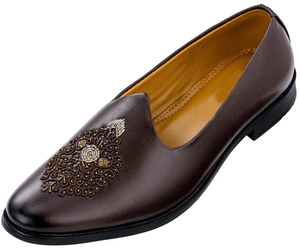 Calzado Jutti Asken Atelier con bordado Sherwani para hombre, ideal para bodas y fiestas tradicionales, entre los más vendidos. - Product Image 4