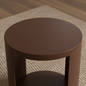 Table d'appoint décorative, table basse moderne en bois d'hévéa du Vietnam, MDF et placage de chêne, meuble décoratif pour salon - Product Image 6