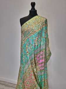 Handmade Mirror Shawls Traditional Fashion Scarves & <b>Hijabs</b> <b>Set</b> Ethnic Wedding Party Wear Traditional Women Wholesale <b>Set's</b> - Product Image 3