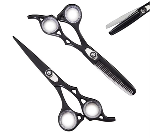 2026 New Design Barber Kits Complete Saloon Use Barber Thinner Hair Cutting Scissors for Adults Whole Sale Price - Product Image 5