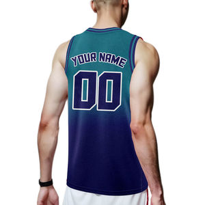 เสื้อบาสเก็ตบอล OEM ODM รับทำโลโก้ตามสั่ง พิมพ์ลายแบบ Dye Sublimation เต็มตัว ผู้ผลิตชุดกีฬาประสิทธิภาพสูง - Product Image 3