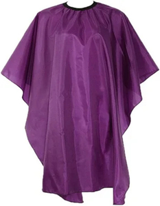 Cape de coiffure noire personnalisée avec logo d'usine, imperméable, de haute qualité, pour femme - Product Image 4