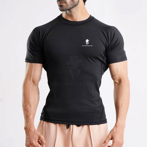 High Performance Fitness Sportswear <b>Compression</b> <b>Shirt</b> With Stretch Fabric Breathable Comfort <b>For</b> Daily Gym Training - Product Image 4