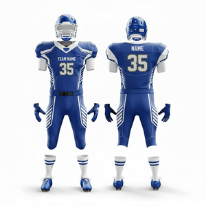 Uniforme personnalisé d'équipe de football américain nationale |   Ensemble de maillot et pantalon de style actuel |   Service OEM, logo personnalisé, couleur personnalisée, vente en gros - Product Image 1