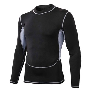 Ensemble de rashguards personnalisés pour hommes, MMA, BJJ, grappling, combinaison de compression à manches longues, vente en gros - Product Image 3