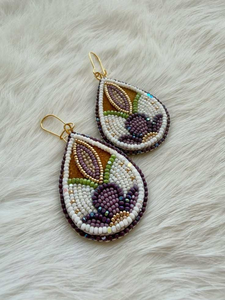 Pendientes Elegantes Hechos a Mano por Artesanos, Ligeros, Bordados y con Cuentas, Personalizables, para Mujeres y Chicas con Estilo, Accesorios de Moda, ARTESANÍA - Product Image 3