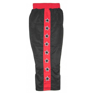 Pantalon de kickboxing professionnel à rayures latérales, taille haute, confortable, pour l'entraînement en arts martiaux, karaté, MMA, en vente - Product Image 3