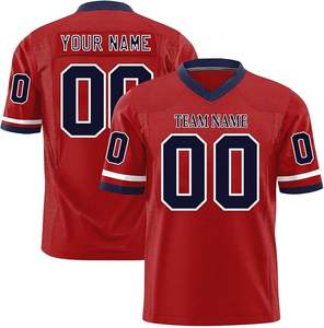 Camisetas de Fútbol Americano para Equipos Profesionales, Pedido al por Mayor con Descuento, Diseño Personalizado, Maqueta Gratuita - Product Image 2