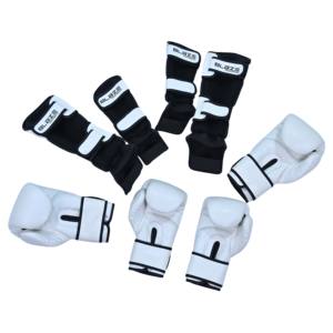 Guantes de boxeo de piel sintética PU con logotipo personalizado para niños y adultos, tallas 10oz, 12oz, 14oz, para entrenamiento de boxeo. - Product Image 3