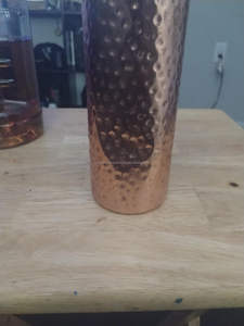 Premium 950ml Copper Bottle for Health - Natural Water Purifier, Energy Booster, Traditional Handcrafted - Product Image 2