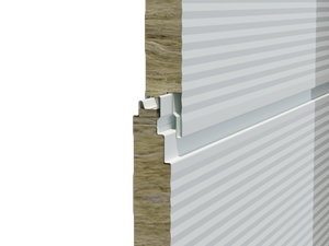 Prock bảng tường bên ngoài với giải pháp cách âm chống cháy lõi len cho nhà máy công nghiệp và tường kho - Product Image 6