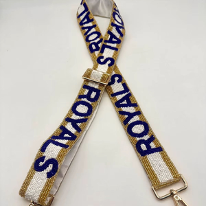 Nuevo Estilo de Accesorios para Bolsos de Mujer: Correas de Lona con Bordado de Leopardo y Cuentas, Correa Cruzada Rosa y Blanca, Cinturones Metálicos - Product Image 1