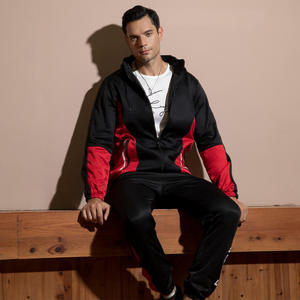 Conjunto Deportivo Personalizado con Logotipo para Hombre, Informal, 100% Algodón, Ecológico, de Secado Rápido, 2 Piezas, Sudadera con Capucha y Pantalones Deportivos - Product Image 3