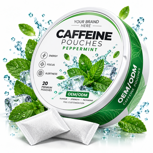 Sachets de caféine naturelle de qualité alimentaire à la fraise, 20 unités, pour l'énergie, la concentration et la vigilance, OEM ODM, vente en gros, marque PIK - Product Image 3