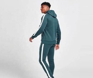 Chándales con capucha personalizables de algodón 100% para hombre, talla XL, trajes sueltos de 2 piezas con logotipo, ropa de invierno transpirable - Product Image 2