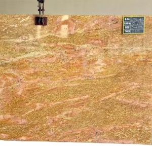 Dalles de granit Imperial Gold de haute qualité, grandes dalles, design moderne indien, finition polie, haute résistance 3D - Product Image 4