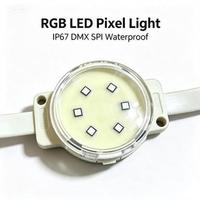 Lumière LED RGB à pixels étanche IP67 pour l'éclairage des bâtiments de grande hauteur