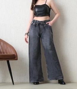 Jeans en denim pour femmes, bleu foncé, bleu clair, bleu marine, noir, blanc, gris, anthracite - Coupe ajustée, style vintage, lavable, résistant à la décoloration - Product Image 1