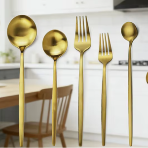 Ensemble de couverts de haute qualité, couteau, fourchette, cuillère, portable, pour la cuisine et la restauration, au meilleur prix - Product Image 1