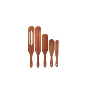 Cuillère-spatule en bois portable pour pâte à sourde, fouet et spatule pour la pâtisserie et les outils de cuisine - Product Image 3