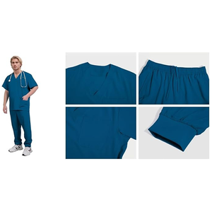 Conjunto de uniforme médico de alta calidad para doctor y enfermera, tela antibacteriana - Product Image 2